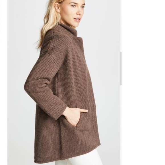 madewell laguna stitch sweater coat